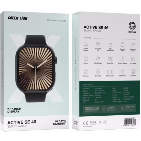 ساعت هوشمند گرین لاین مدل active se 64