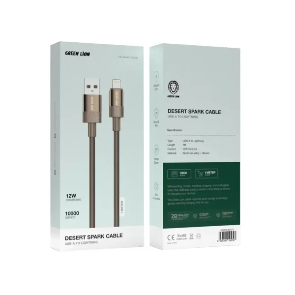 کابل usb A به lightning گرین لاین