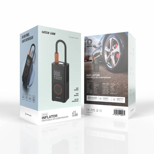 کمپرسور باد قابل حمل گرین لاین مدل GTI-01