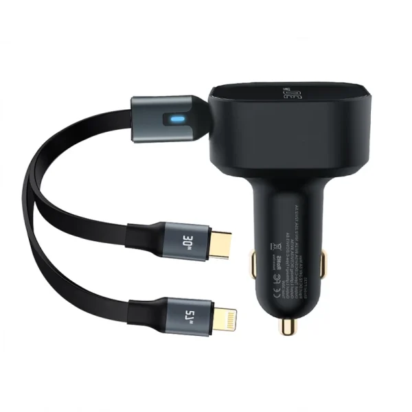 شارژر فندکی 30 وات پرووان مدل PCG26