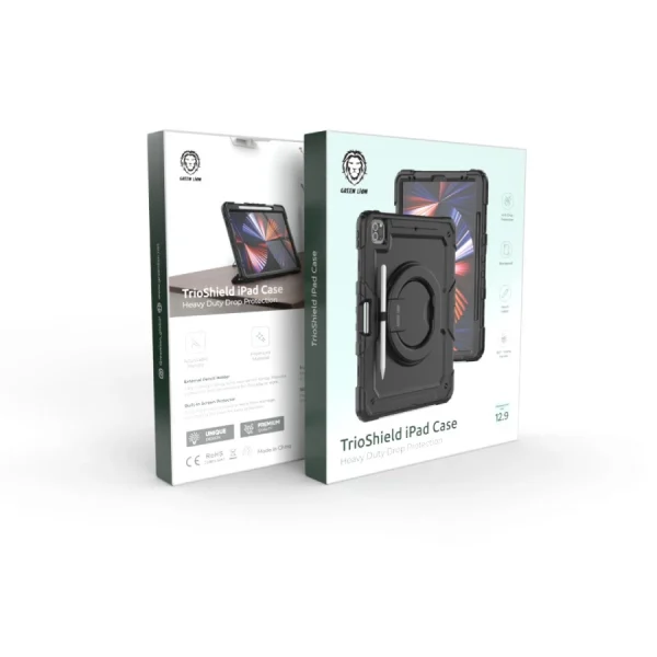 کاور تبلت اپل iPad 12.9 Inch گرین لاین مدل TrioShield