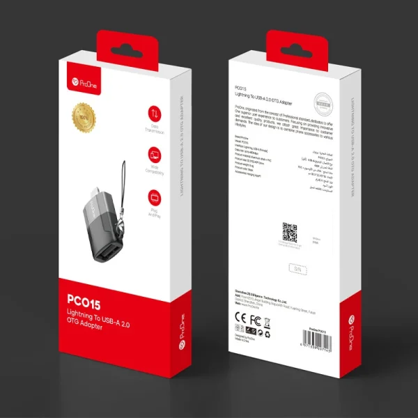 مبدل لایتنینگ به USB پرووان مدل PCO15