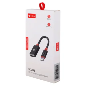 مبدل USB به لایتنینگ پرووان مدل PCO06