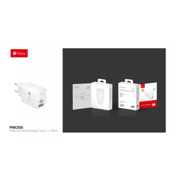 شارژر دیواری 20 وات پرووان مدل PWC555