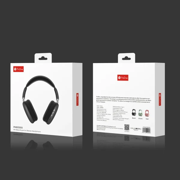 هدفون بلوتوثی پرووان مدل PHB3555n