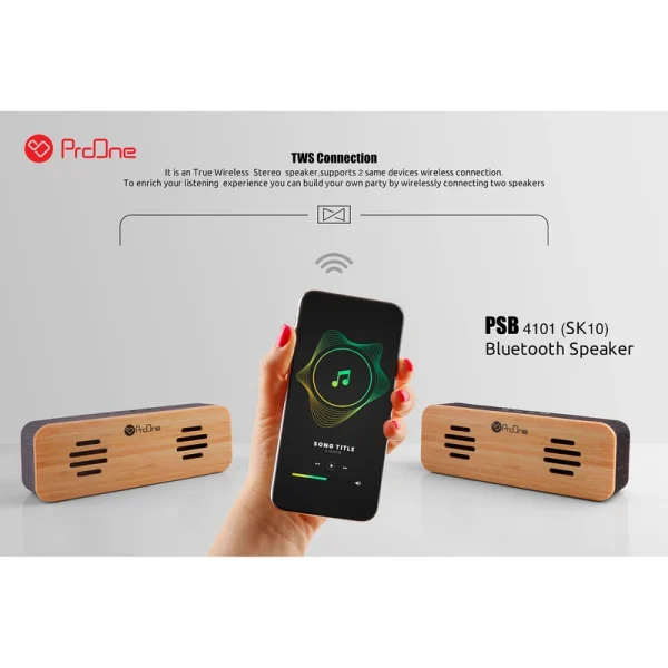 اسپیکر بلوتوثی قابل حمل پرووان مدل sk10–psb4101