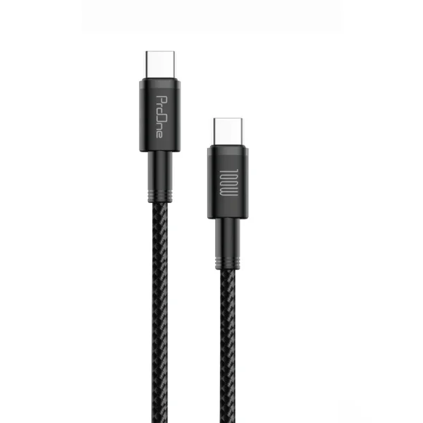 کابل تبدیل USB-C پرووان مدل PCC111 100W PD