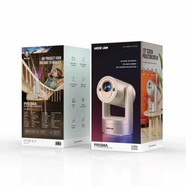 پروژکتور 4k گرین لاین مدل PRISMA