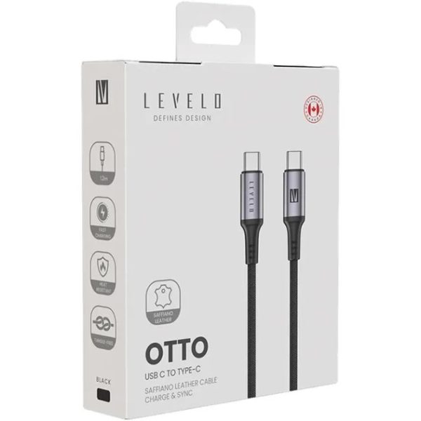 کابل type-c به type-c لولو 60W مدل OTTO