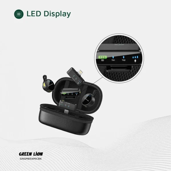 میکروفون بی‌سیم 3در1 GM-85X گرین لاین