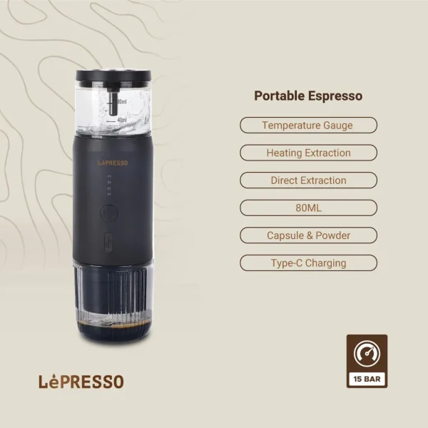 اسپرسوساز قابل حمل LePRESSO مدل LPCFFM0031