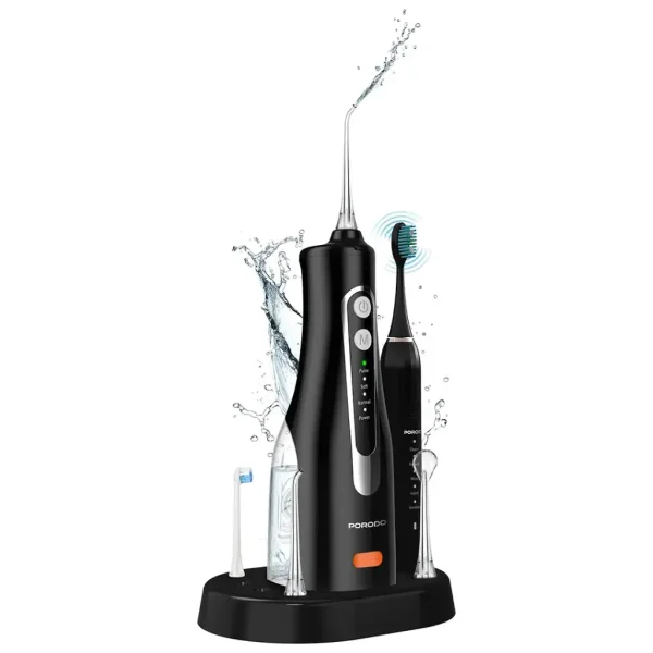 ست مسواک برقی و دستگاه دهانشویه پرودو مدل ULTIMATE ORAL CARE