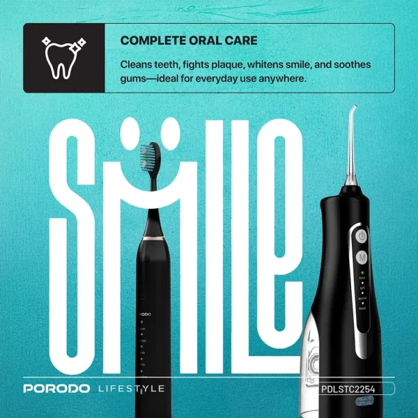 ست مسواک برقی و دستگاه دهانشویه پرودو مدل ULTIMATE ORAL CARE
