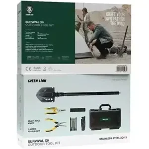 کیت ابزار چندکاره گرین لاین مدل Survival X9