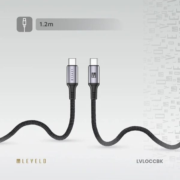 کابل type-c به type-c لولو 60W مدل OTTO