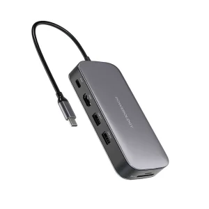 هاب USB-C پاورولوجی مدل PWSDHB512 ظرفیت ۵۱۲ گیگابایت