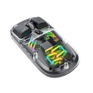ماوس شفاف پرودو مدل Porodo Transparent Mouse 2.4G