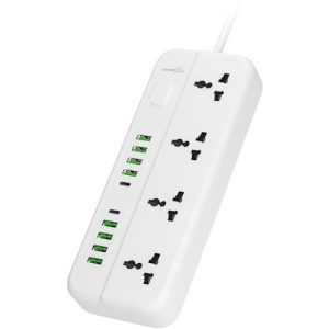 چندراهی برق هوشمند پرودو مدل Blue 4 AC Power Strip (PB-FWCH034)